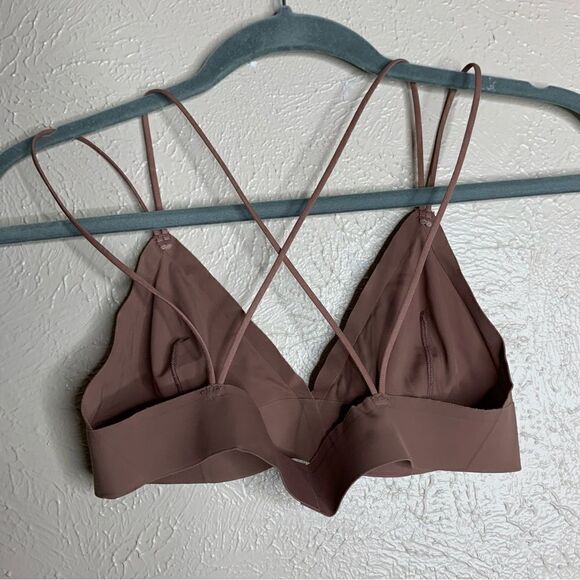 Out from under urban adelina strappy triangle bralette chocolate UO - Picture 4 of 6